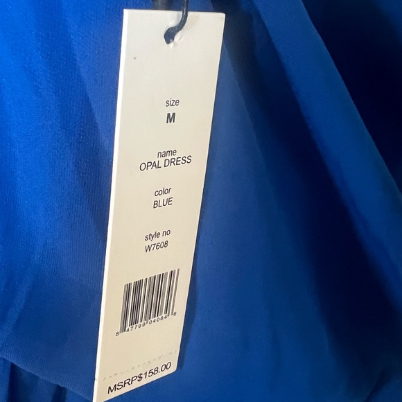 Walter Baker W118 Women’s Elegant Blue Dress SZ M 💙 - Picture 9 of 11